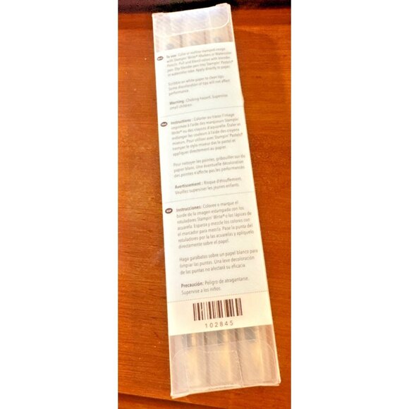 Stampin Up! Blender Pens Set Of 3 Acid-Free & Xylene-Free Dual-Tipped Pen NEW - Picture 3 of 6